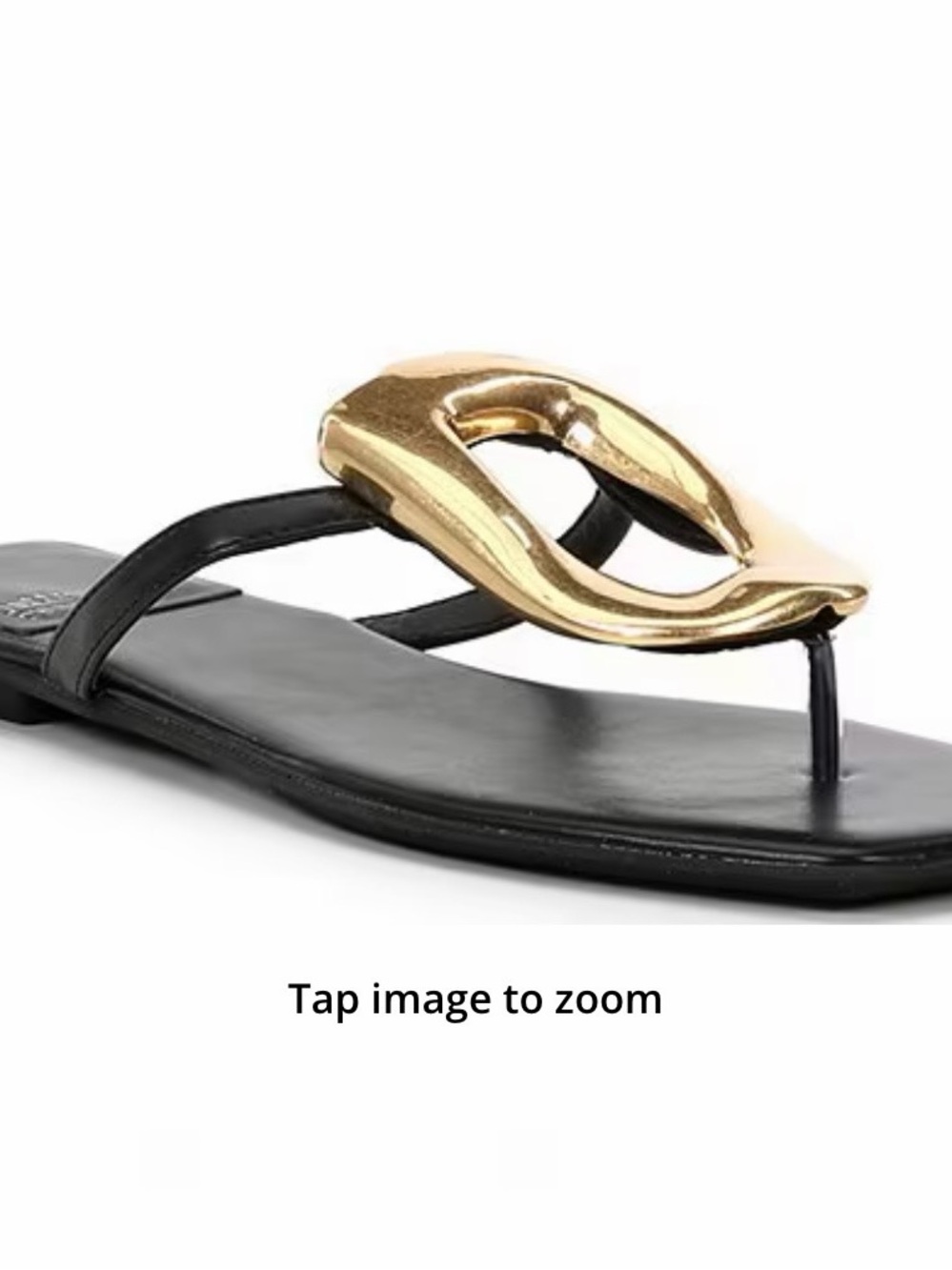 Jeffrey Campbell Linques Leather Ornament Flats Sandals - Picture 2 of 4